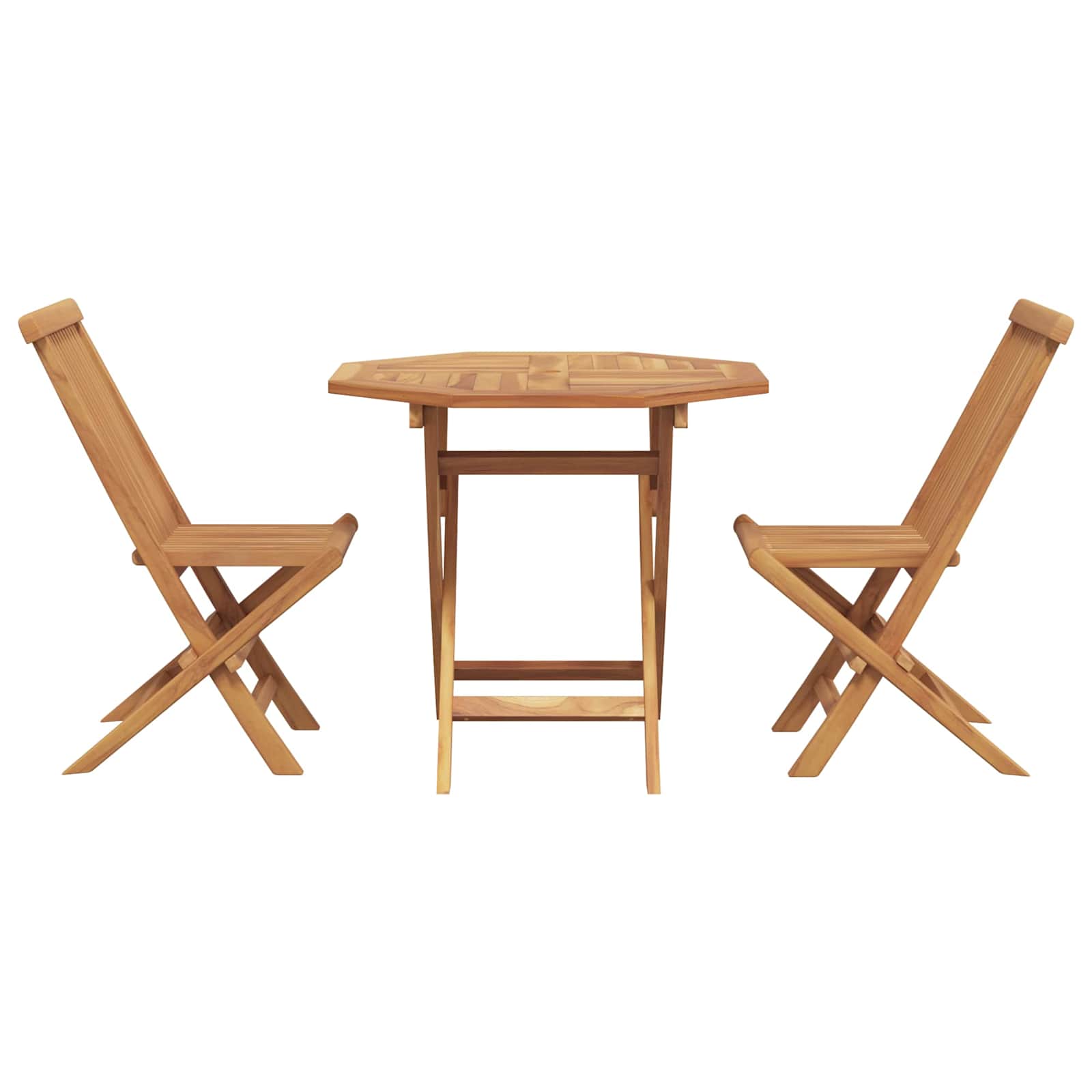Ensemble De Salle À Manger Pour Jardin 3 Pcs Marron
