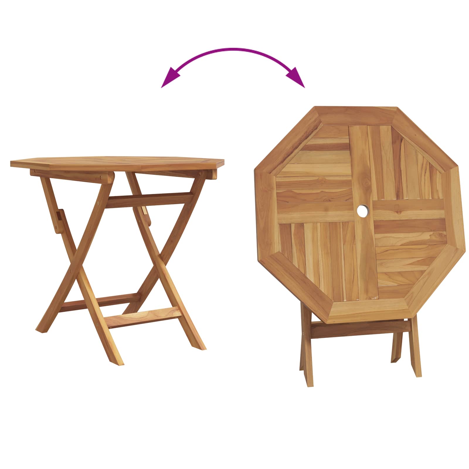 Ensemble De Salle À Manger Pour Jardin 3 Pcs Marron