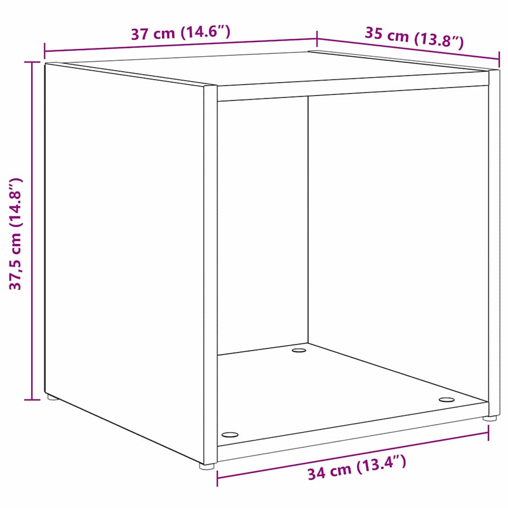 Ensemble Meuble Tv 6 Pcs Bois D'ingénierie