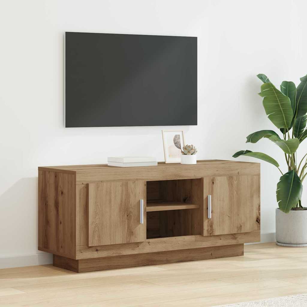 Meuble Tv 102 X 35 X 45 Cm Bois D'ingénierie