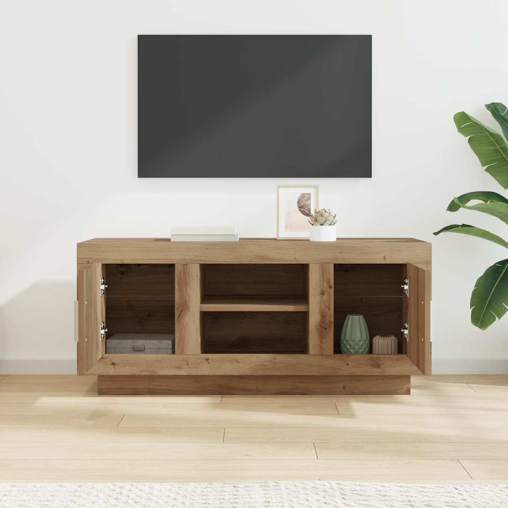 Meuble Tv 102 X 35 X 45 Cm Bois D'ingénierie