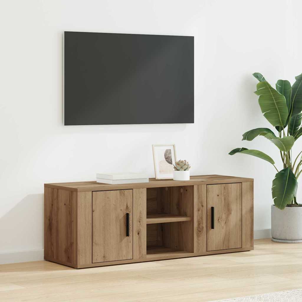 Meuble Tv 100 X 31,5 X 35 Cm Bois D'ingénierie