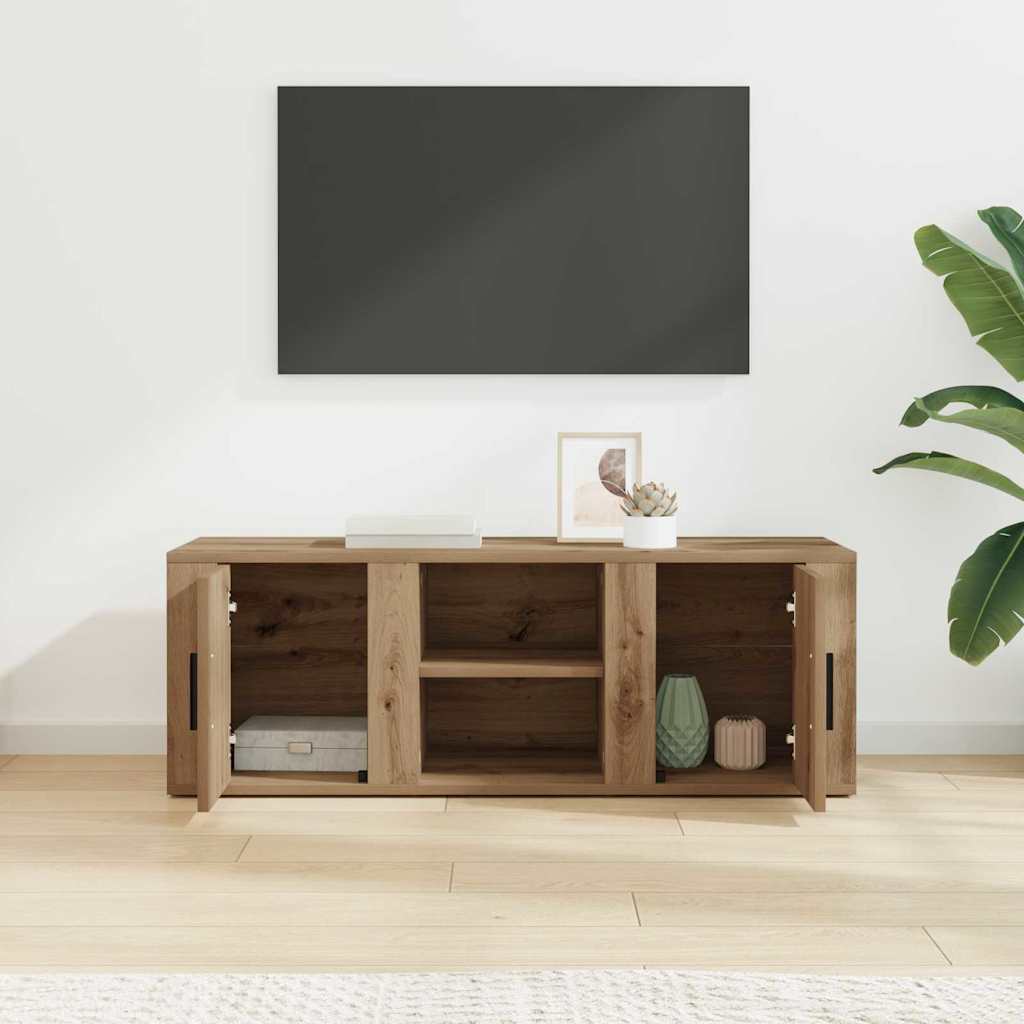 Meuble Tv 100 X 31,5 X 35 Cm Bois D'ingénierie