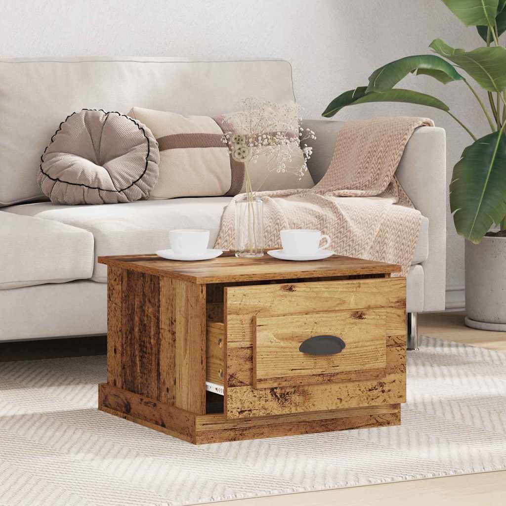 Table Basse 50 X 50 X 35 Cm Bois D'ingénierie