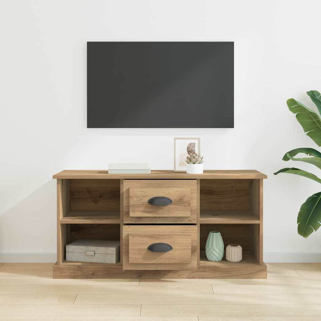 Meuble Tv 99,5 X 35,5 X 48 Cm Bois D'ingénierie