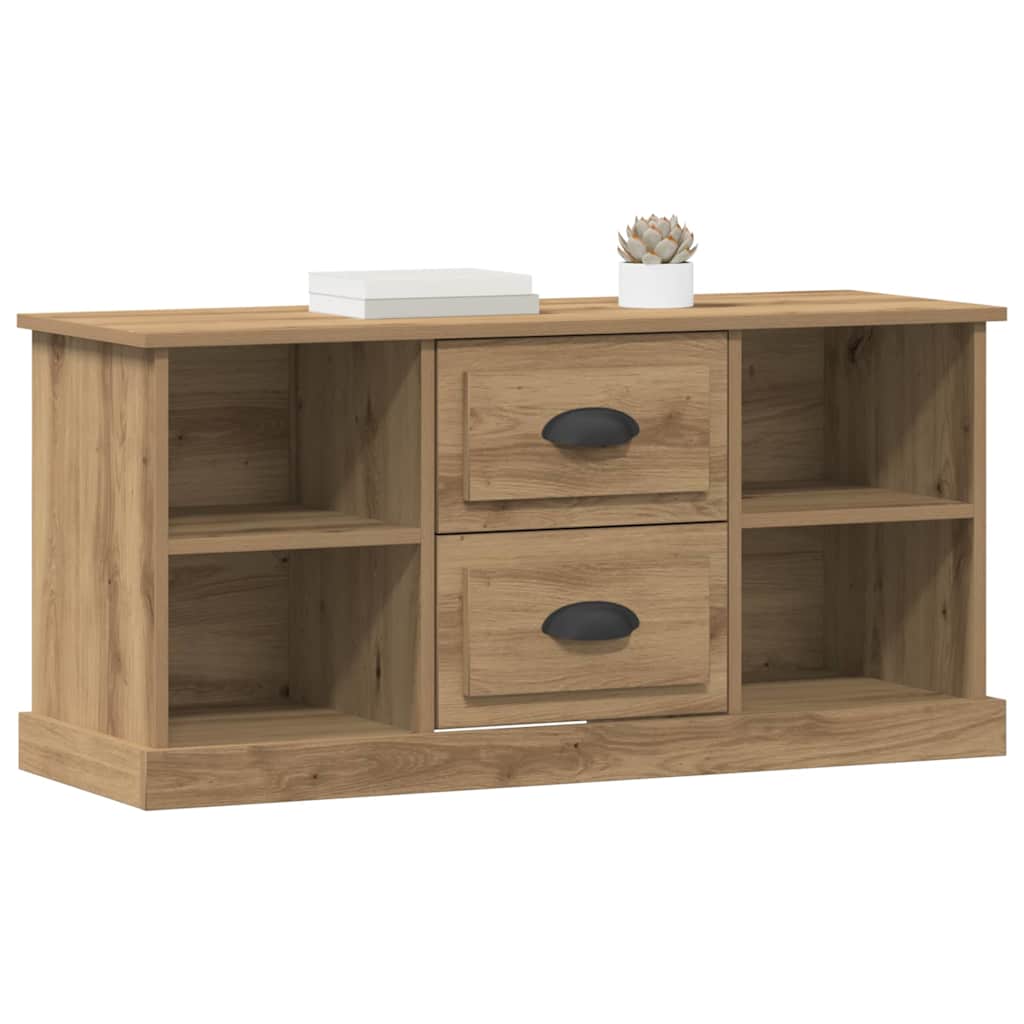 Meuble Tv 99,5 X 35,5 X 48 Cm Bois D'ingénierie