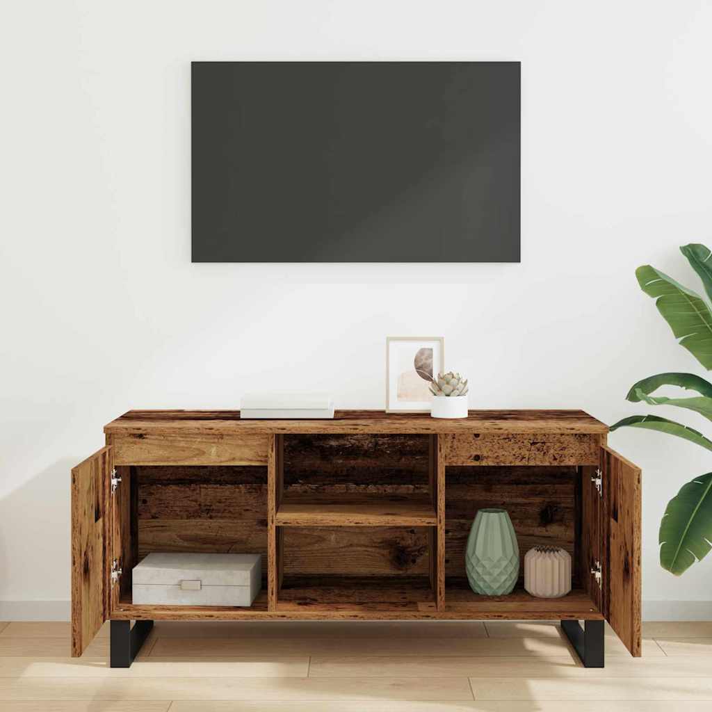 Meuble Tv 104 X 35 X 50 Cm Bois D'ingénierie