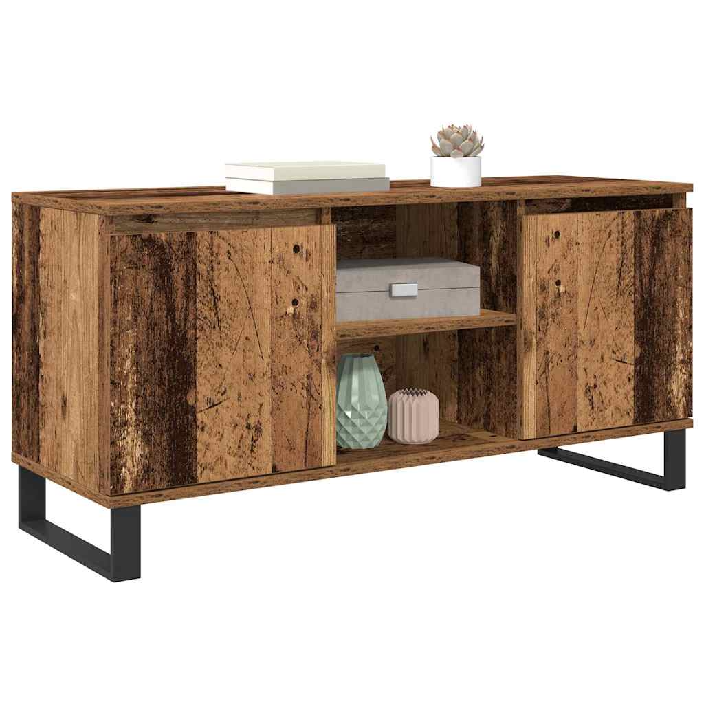 Meuble Tv 104 X 35 X 50 Cm Bois D'ingénierie