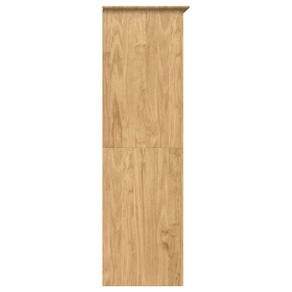 BODO Honey Brown Wardrobe 146 x 53.5 x 173 cm Engineered Wood