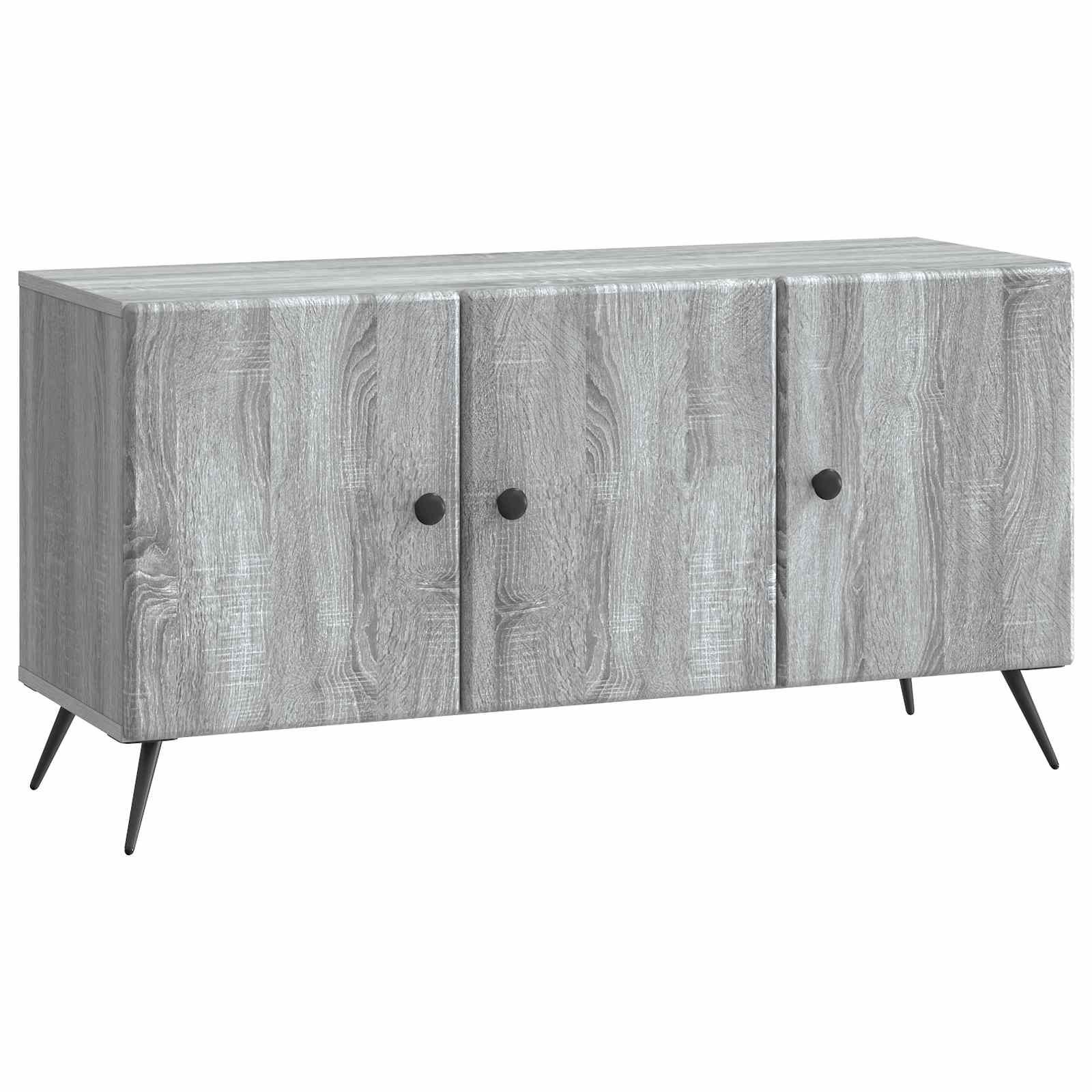 Meuble TV Sonoma gris 99 x 34,5 x 50 cm Bois d'ingénierie