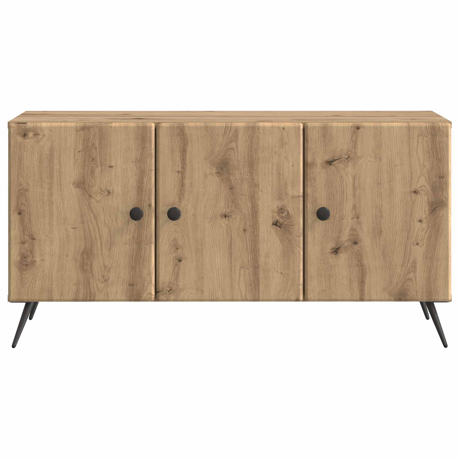 Meuble TV Chêne artisanal 99 x 34,5 x 50 cm Bois d'ingénierie