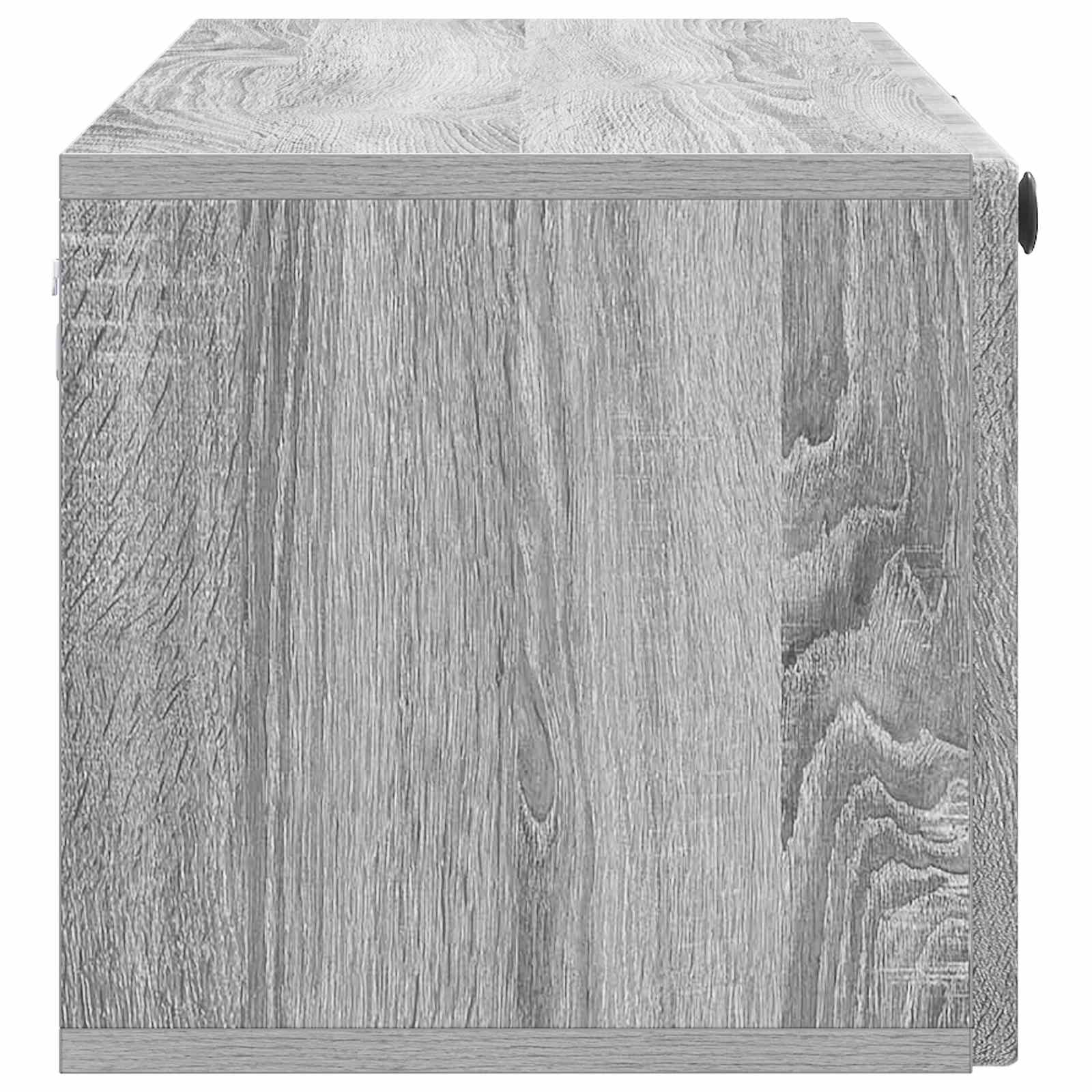 Meuble TV mural Sonoma gris 98 x 31 x 30 cm Bois d'ingénierie