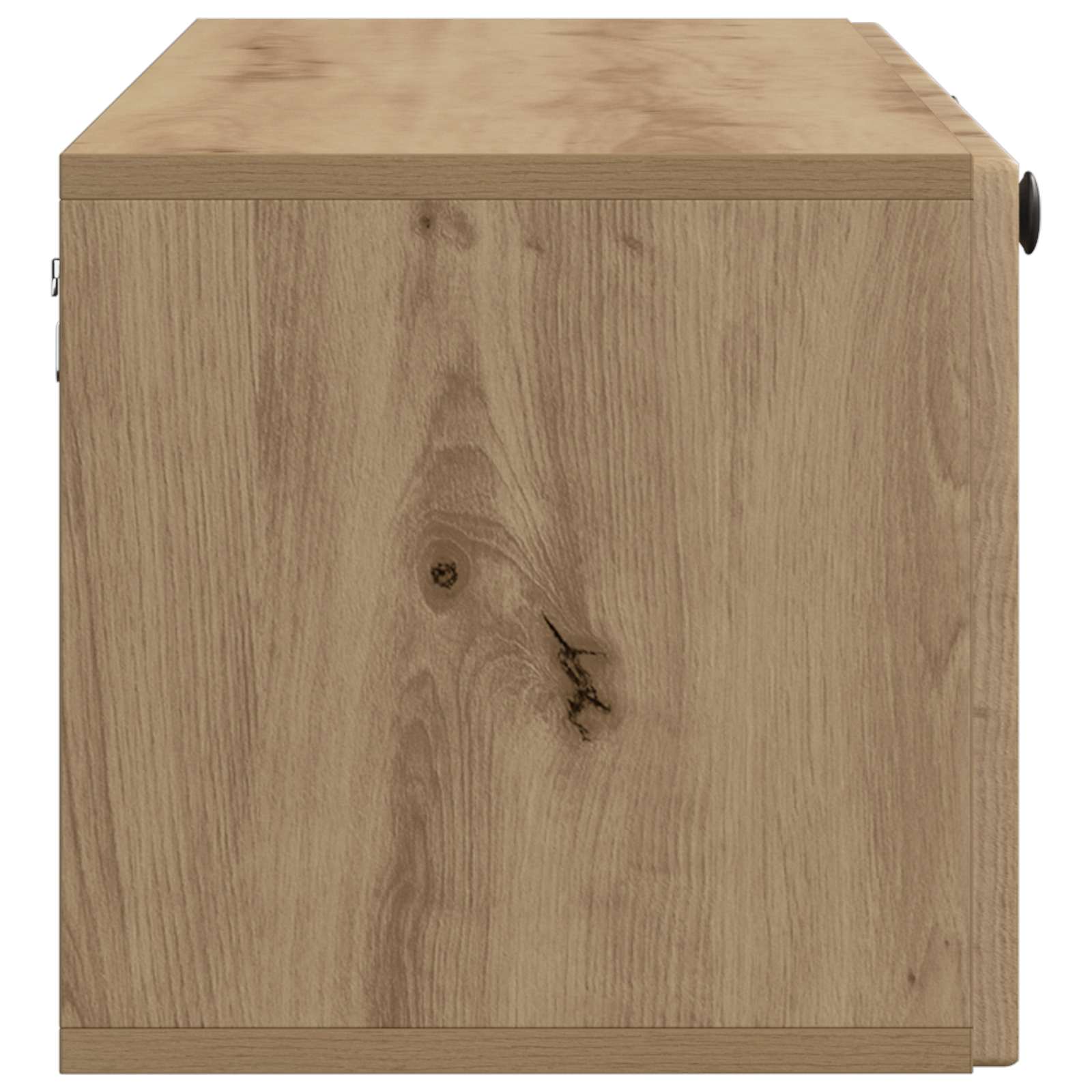 Meuble TV mural Montage mural Chêne artisanal 98 x 31 x 30 cm