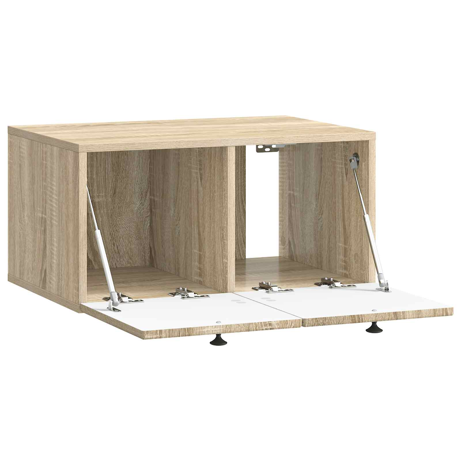 Meuble TV mural Montage mural Chêne Sonoma 59,5 x 41 x 30 cm