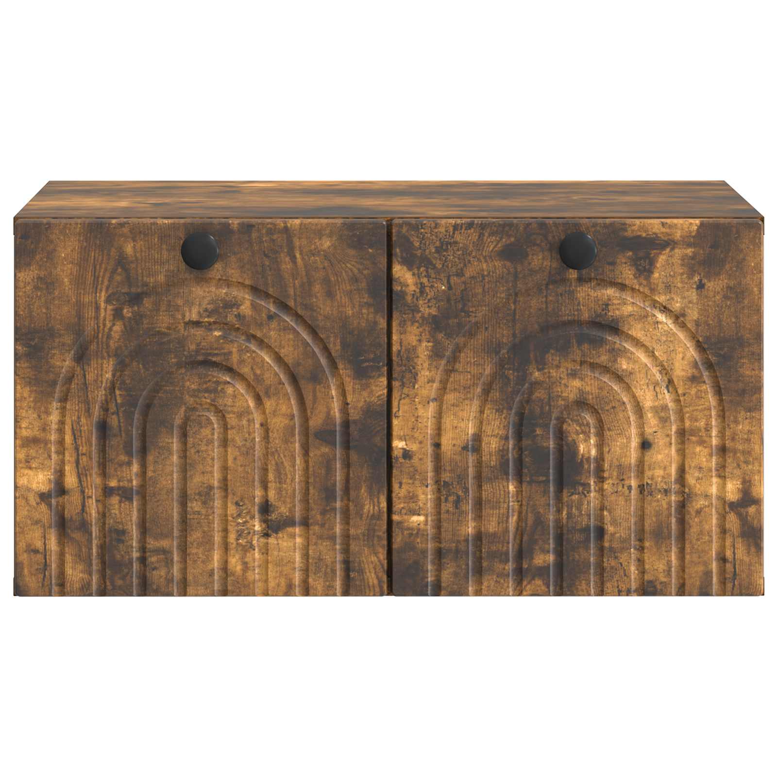 Meuble TV mural Chêne fumé 59,5 x 41 x 30 cm Bois d'ingénierie