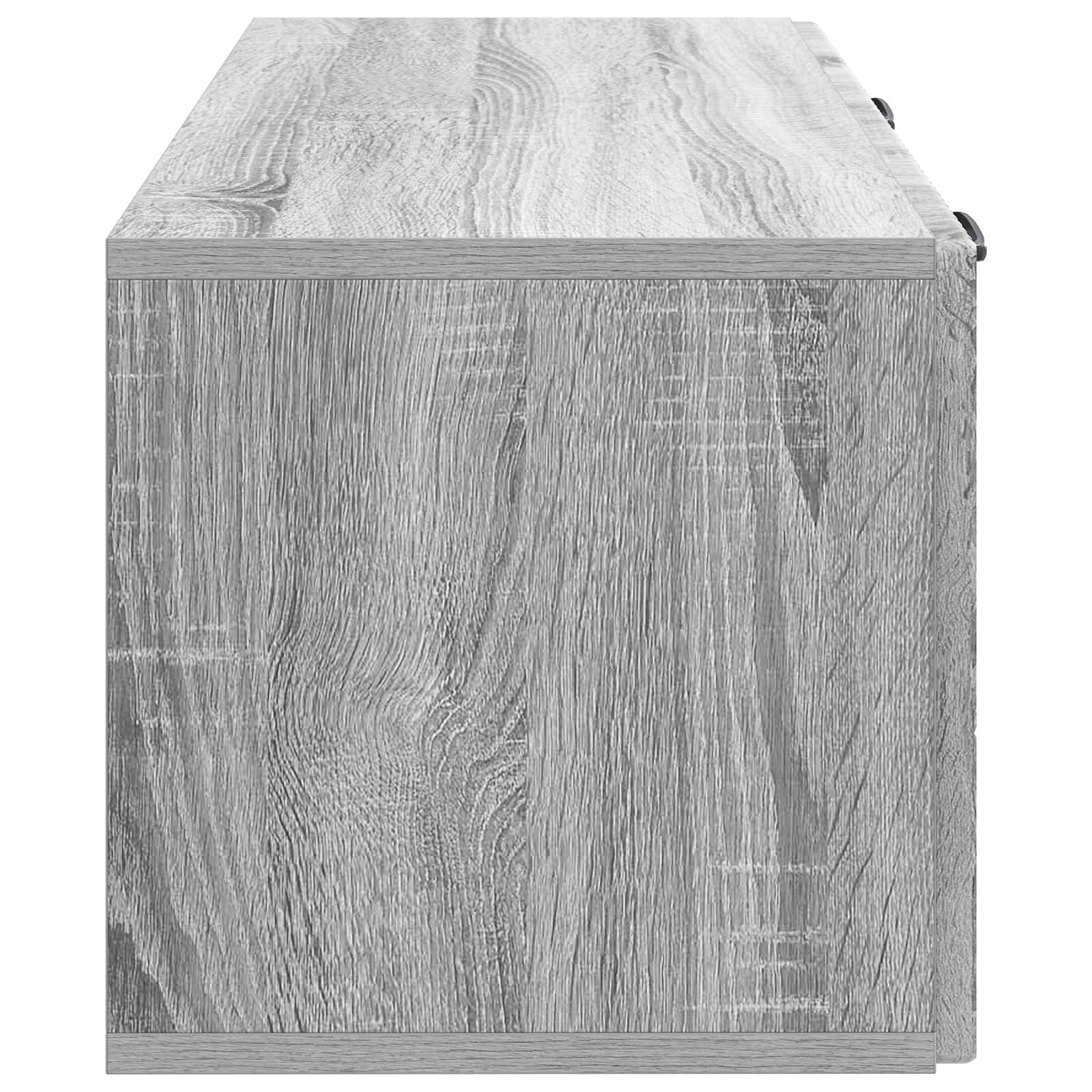 Meuble TV mural Sonoma gris 78,5 x 31 x 30 cm Bois d'ingénierie