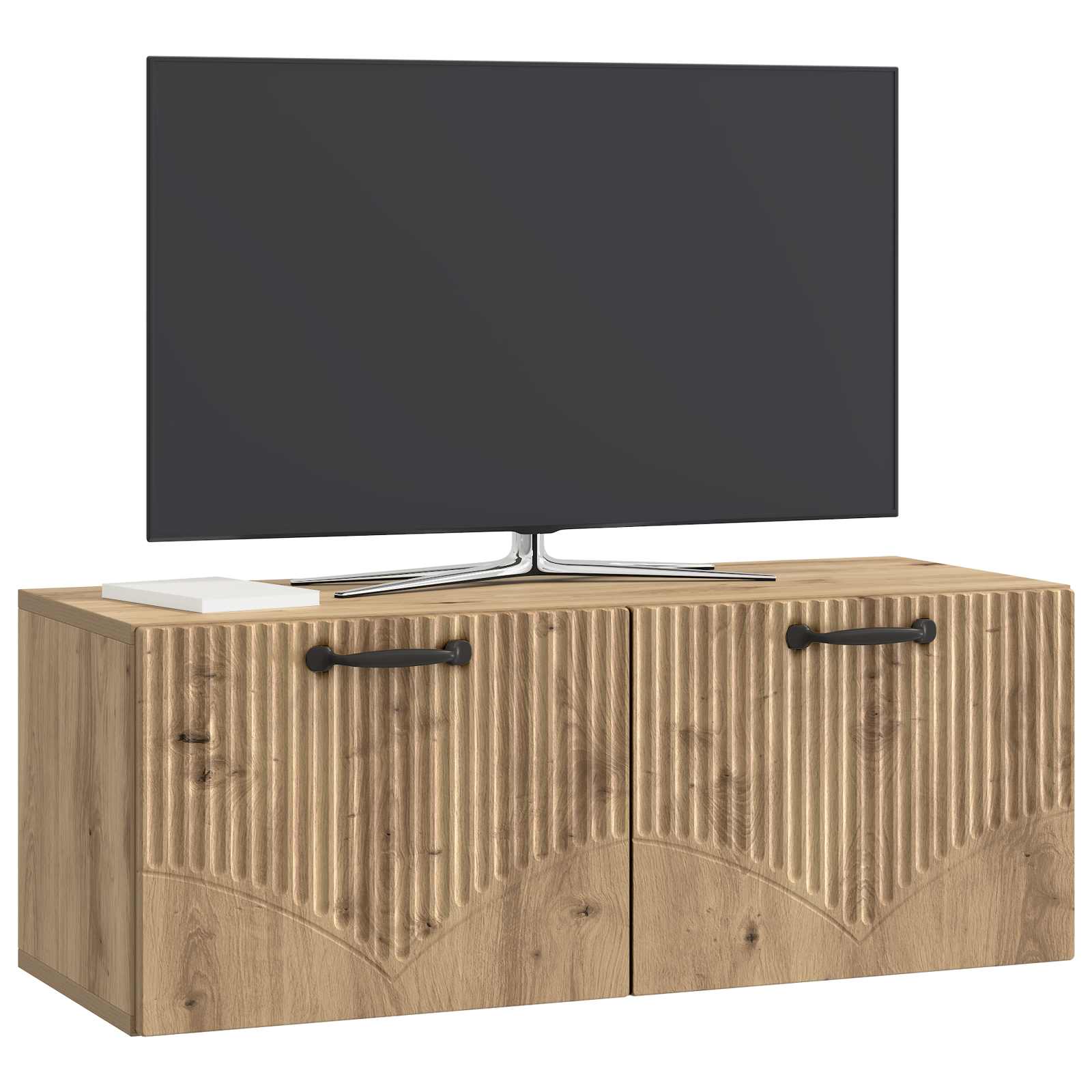 Meuble TV mural Montage mural Chêne artisanal 78,5 x 31 x 30 cm