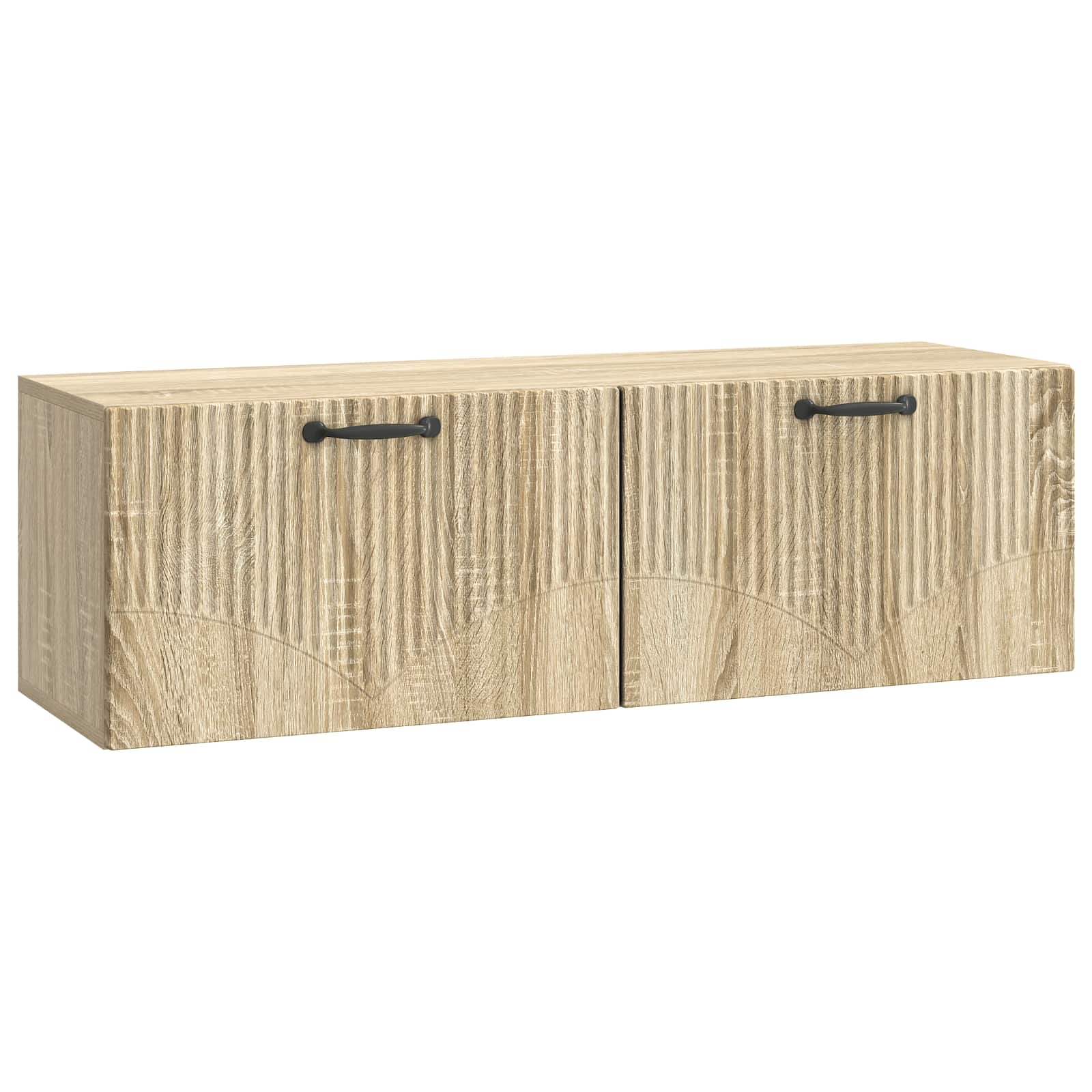 Meuble TV mural Chêne Sonoma 98 x 31 x 30 cm Bois d'ingénierie