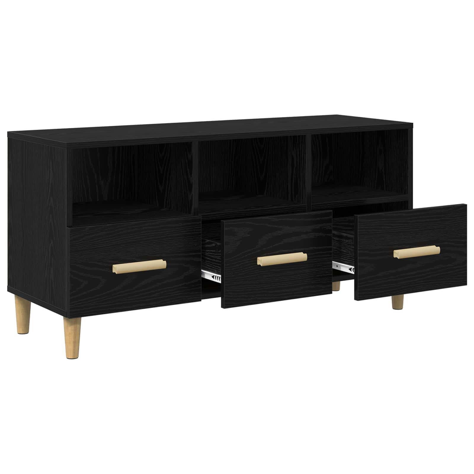 Meuble Tv 102 X 36 X 50 Cm Bois D'ingénierie
