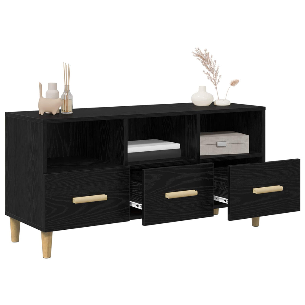 Meuble Tv 102 X 36 X 50 Cm Bois D'ingénierie