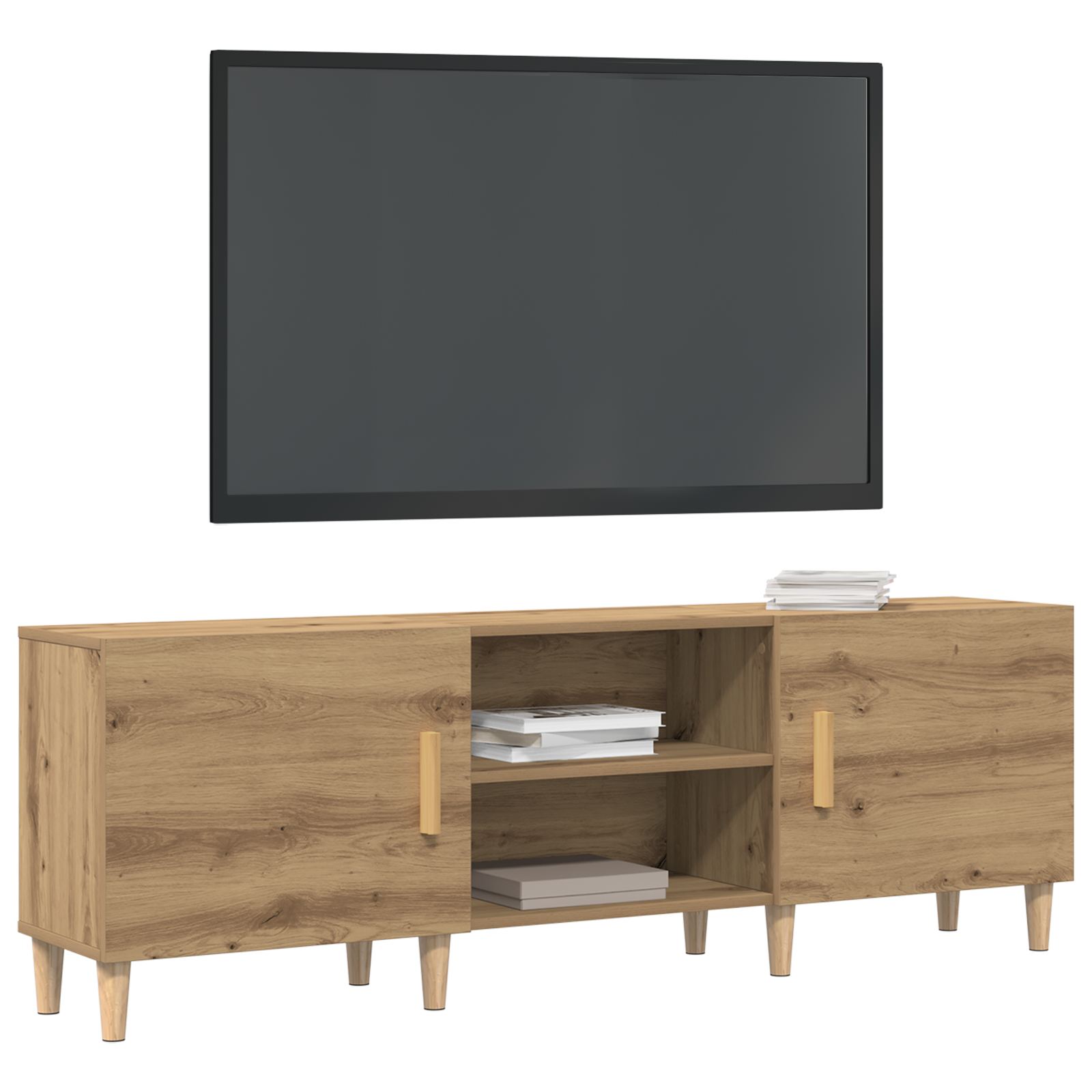 Meuble Tv 150 X 30 X 50 Cm Bois D'ingénierie